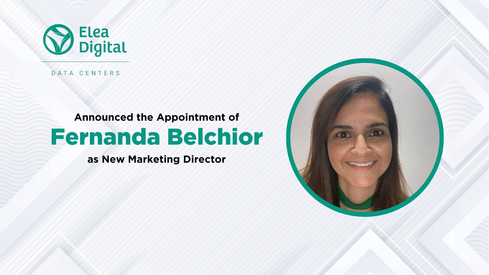 Elea Digital Data Centers Appoints Fernanda Belchior as New Marketing Director