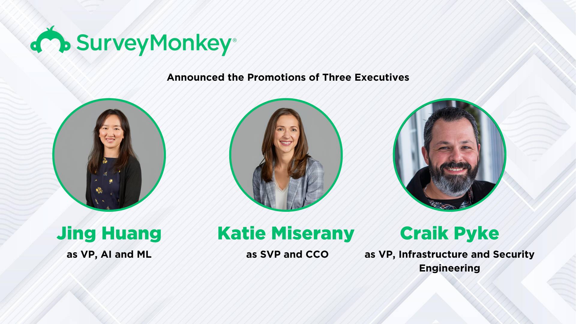 SurveyMonkey Promotes Strategic AI, Communications, and Engineering Leaders as Business Momentum Grows