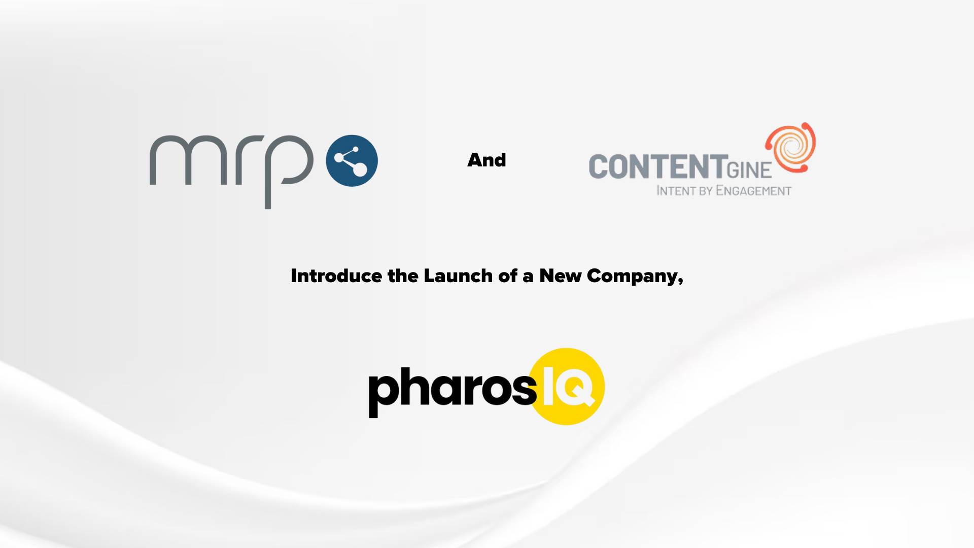MRP and CONTENTgine Go-To-Market As pharosIQ Following Recent Merger