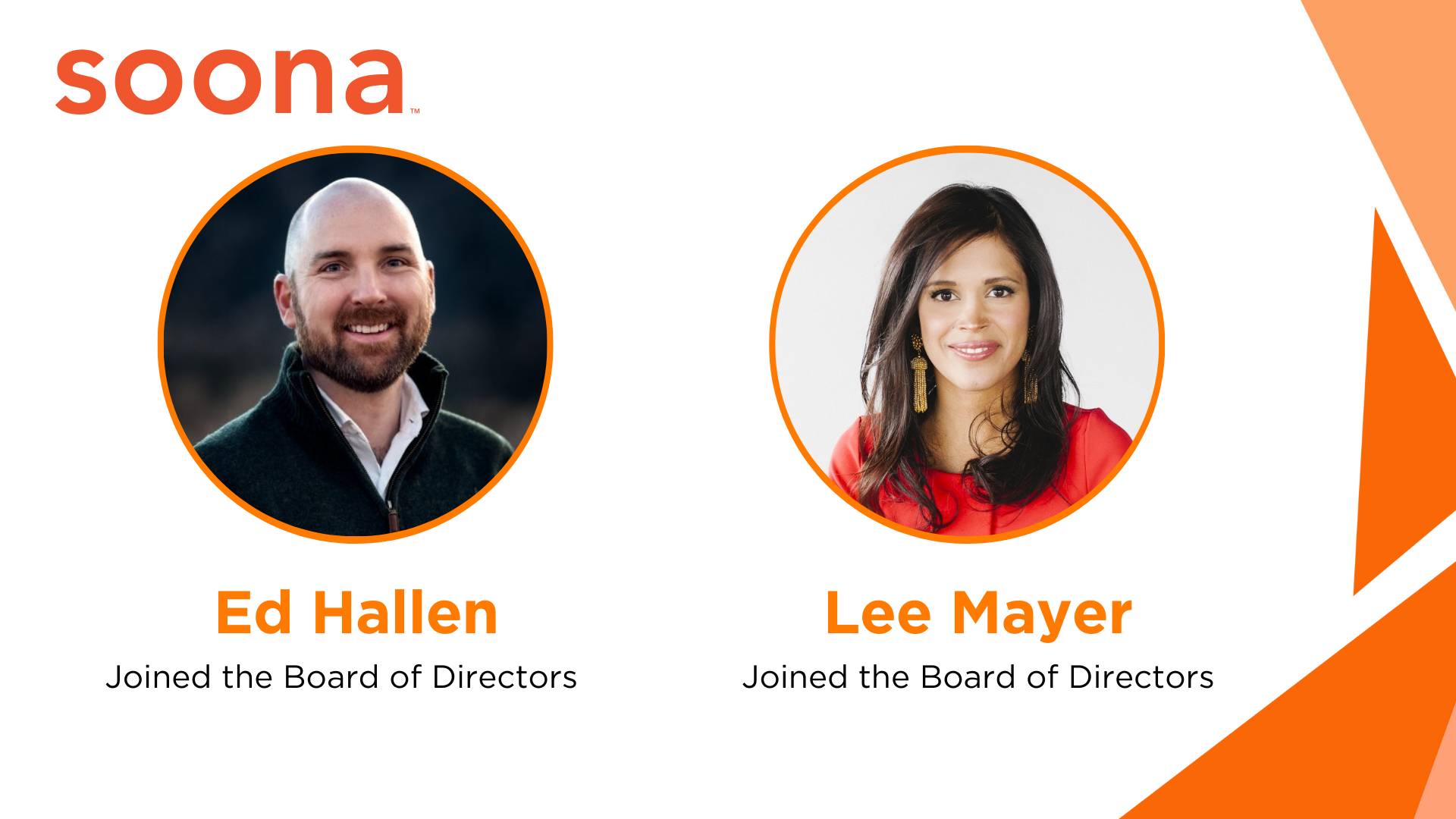 Leading Commerce Platform soona Adds Ed Hallen and Lee Mayer to Board