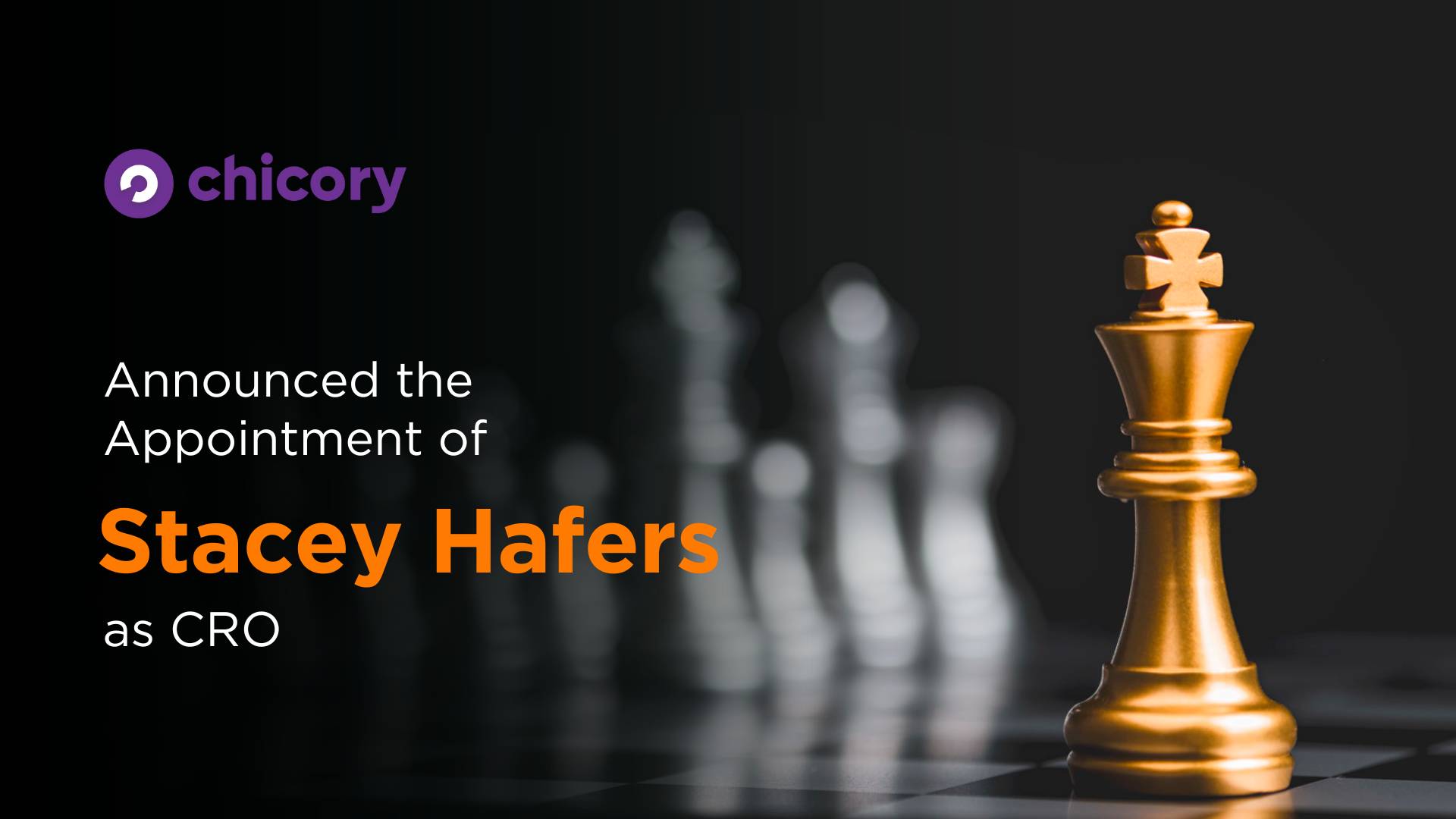 Chicory Appoints Stacey Hafers as Chief Financial Officer