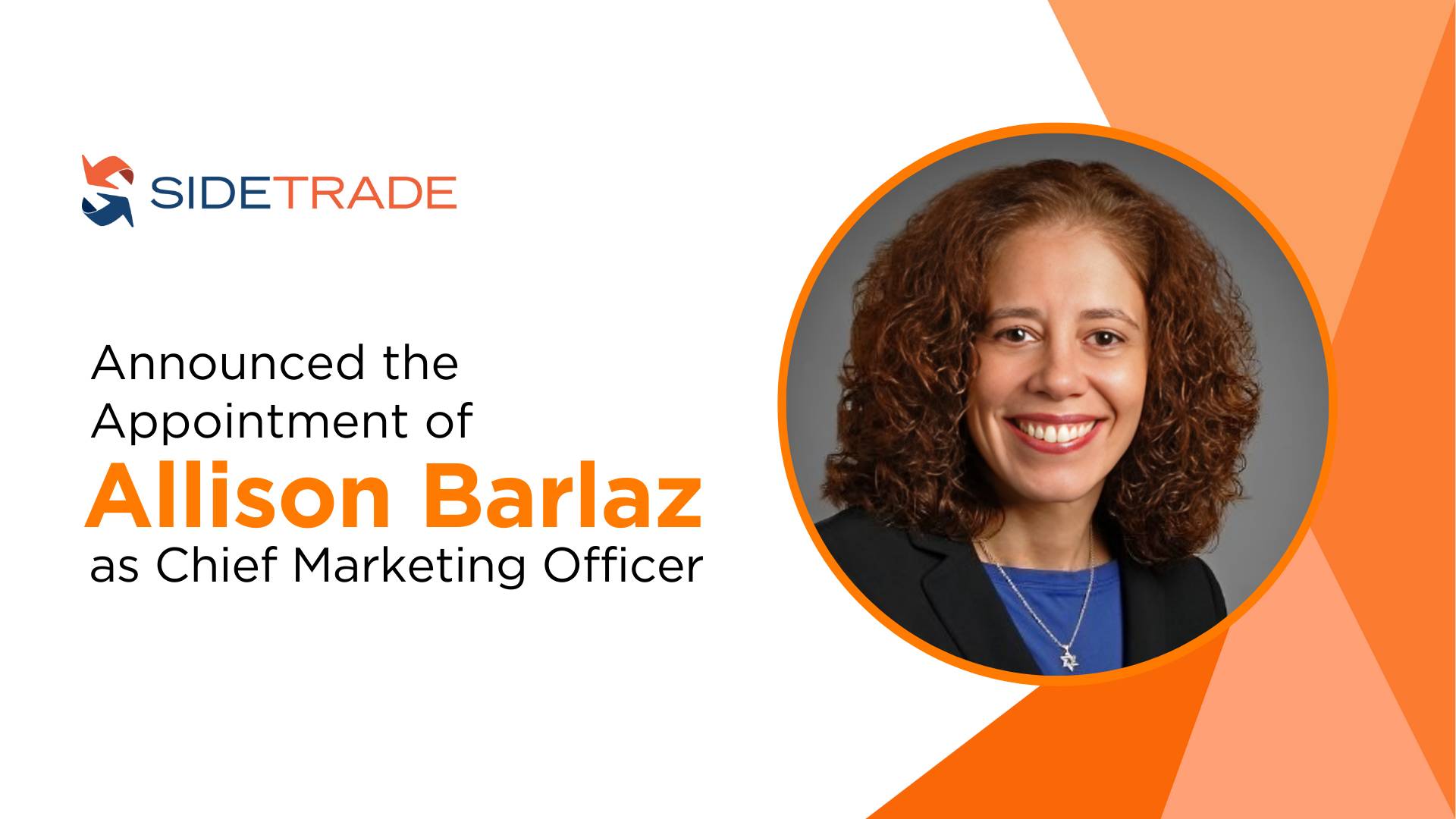 Sidetrade Appoints Allison Barlaz as Chief Marketing Officer to Drive Growth
