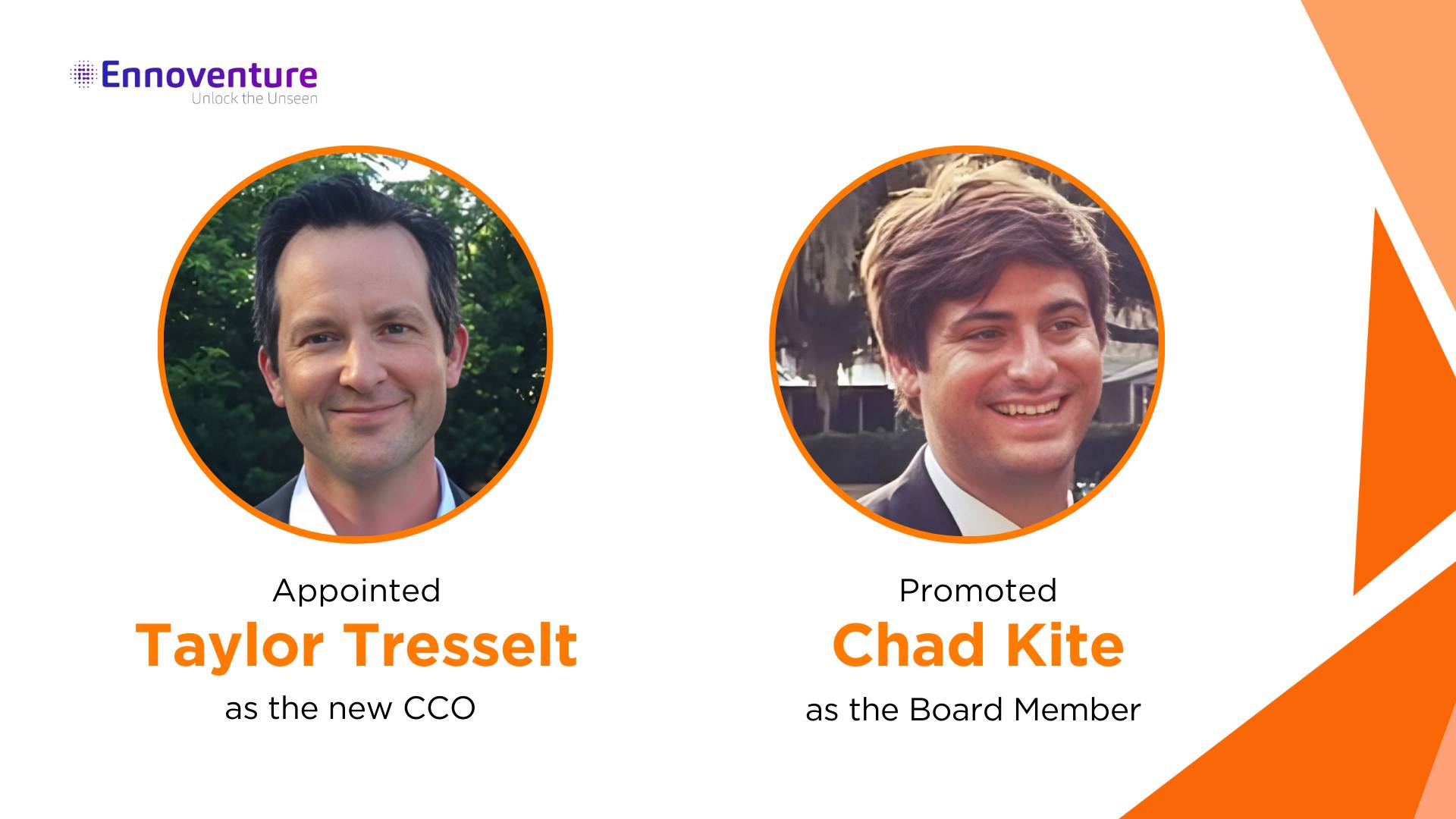 Ennoventure Inc. Appoints Taylor Tresselt as CCO and Promotes Chad Kite to Board
