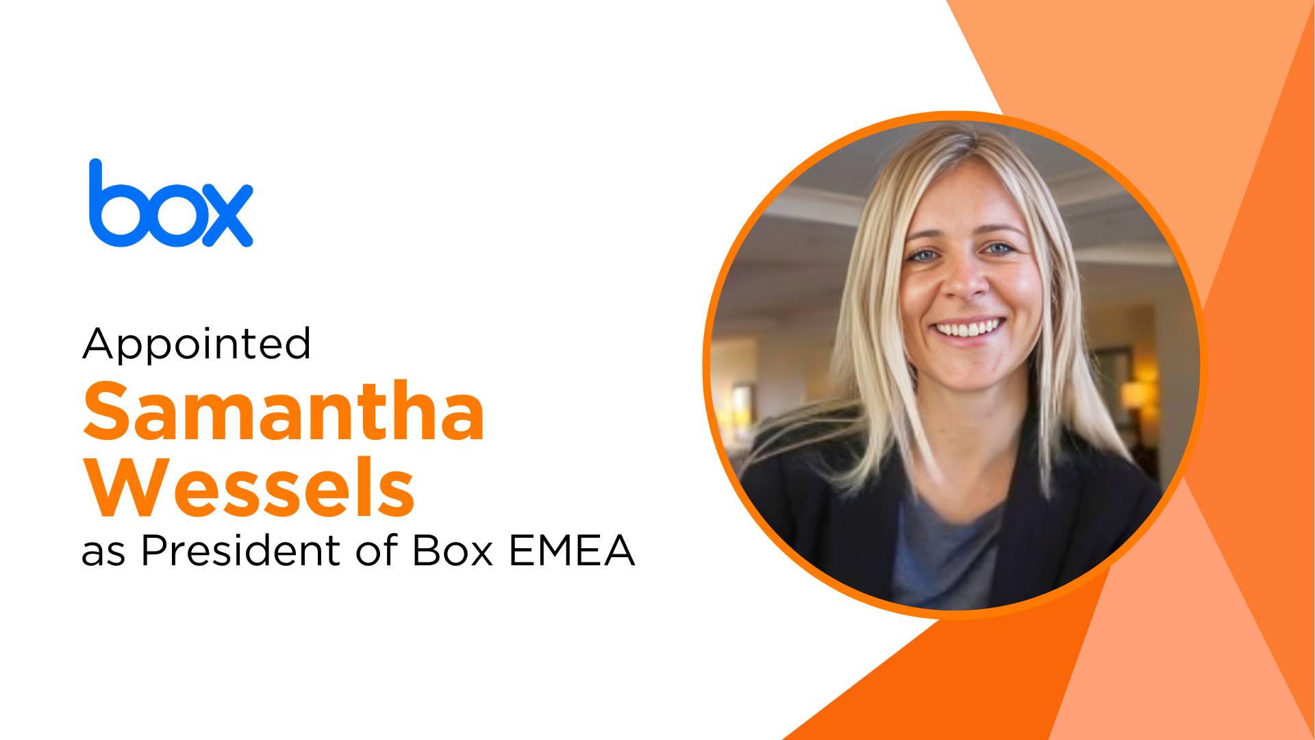Samantha Wessels Joins Box as President of EMEA