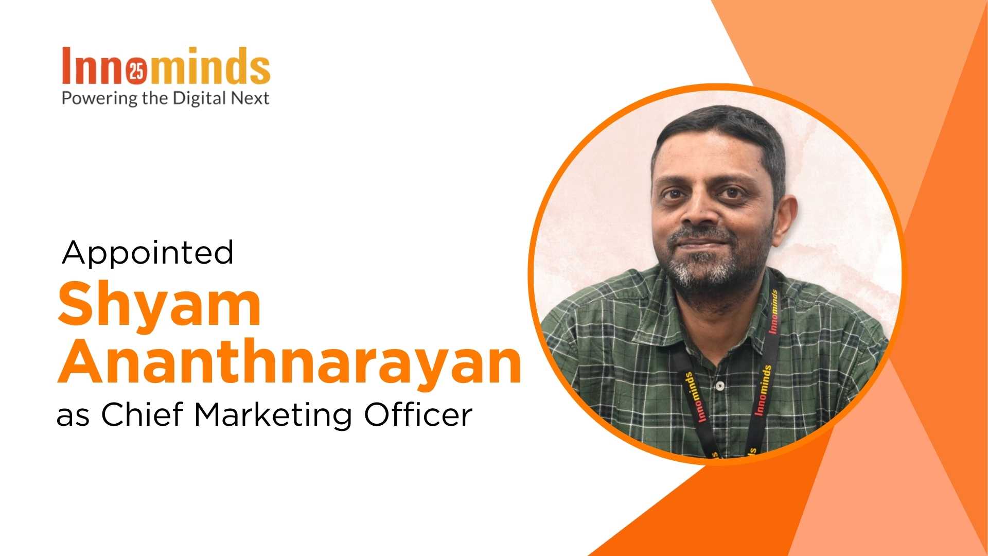 Shyam Ananthnarayan Joins Innominds as Head of Marketing