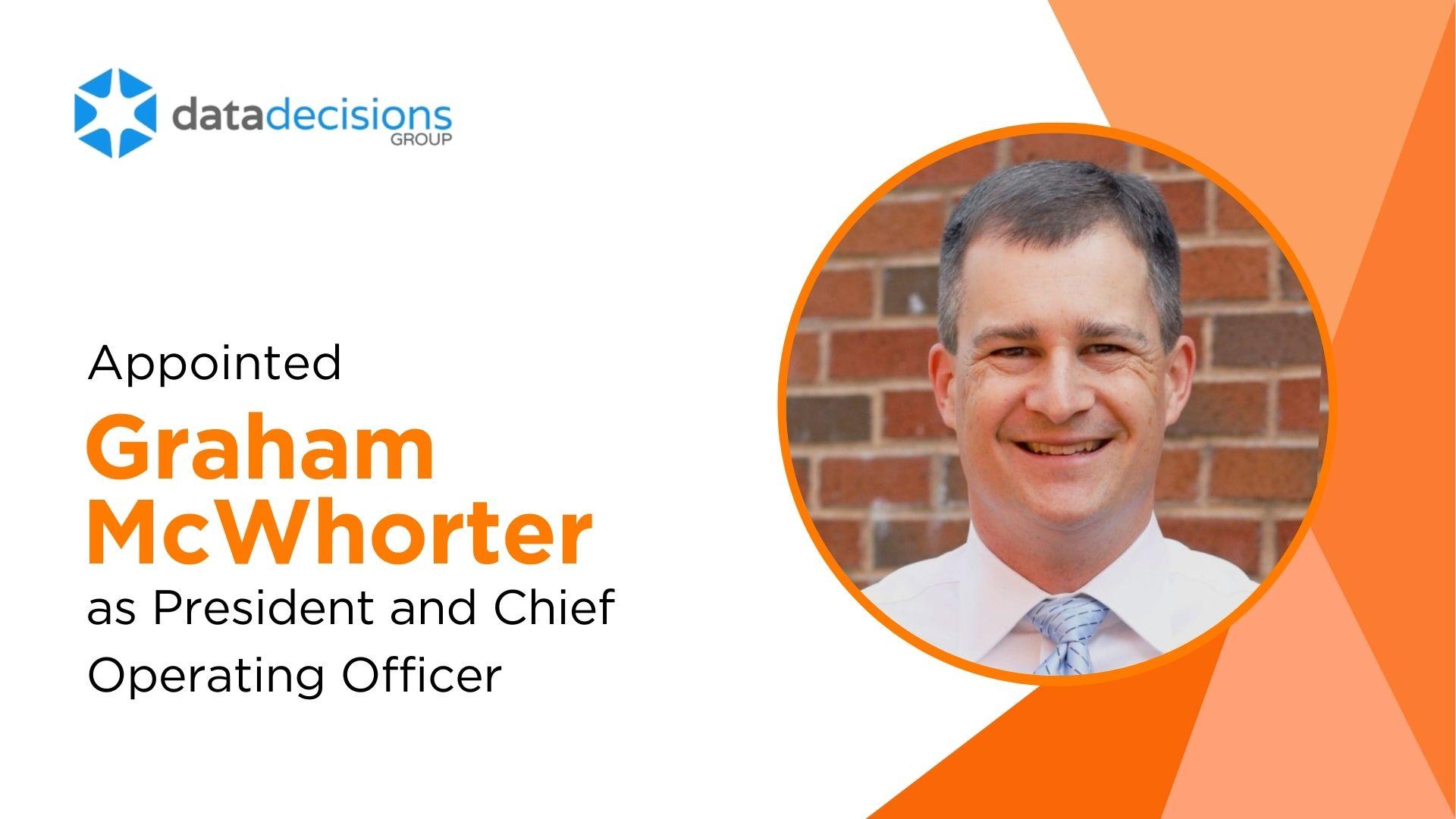 DDG Names Graham McWhorter as President and COO to Drive Growth and Innovation