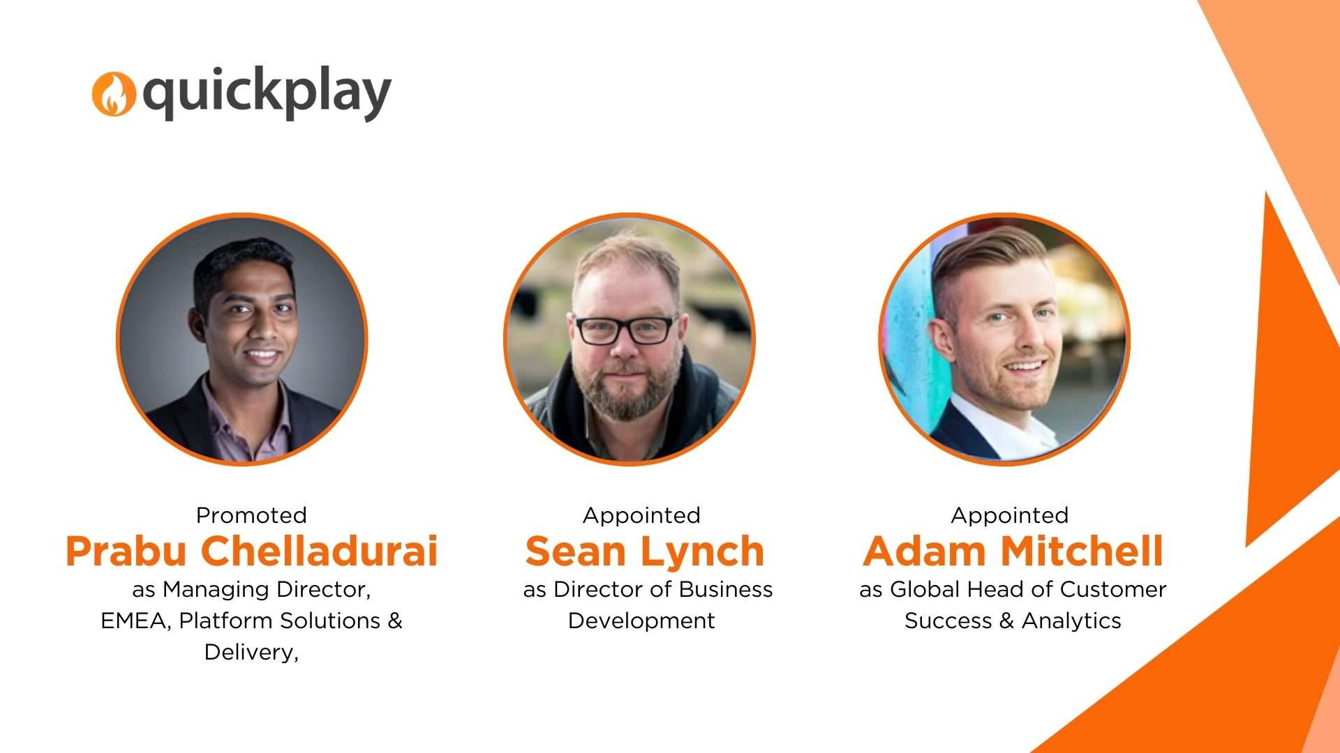 Quickplay Expands Leadership Team to Drive Global Growth