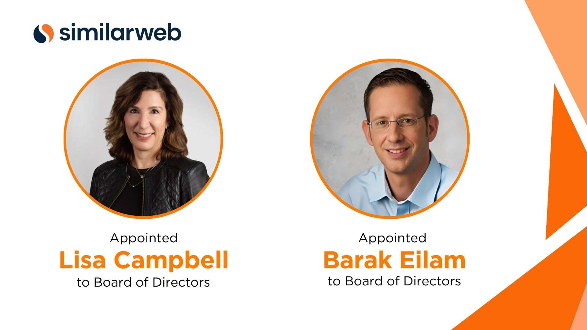 Similarweb Welcomes Lisa Campbell and Barak Eilam to Board of Directors