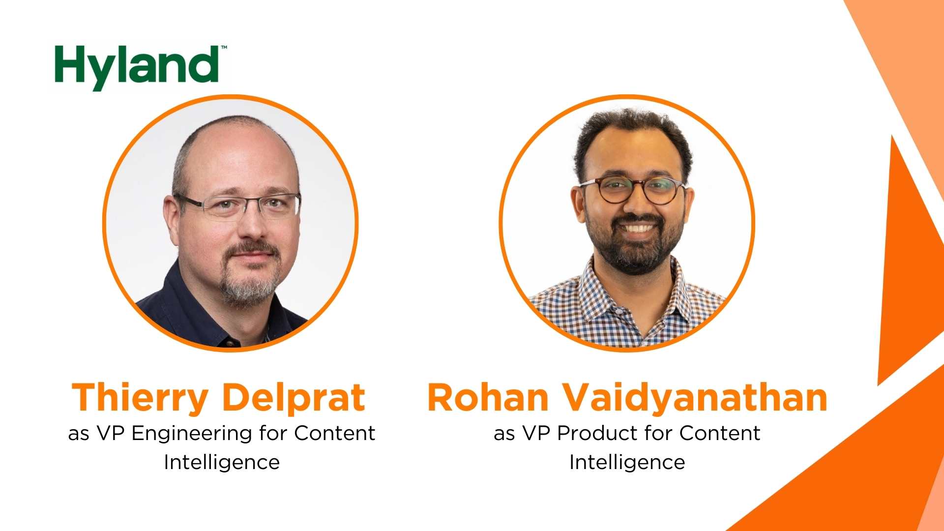 Hyland Strengthens Product Leadership with Key Appointments in Content Intelligence