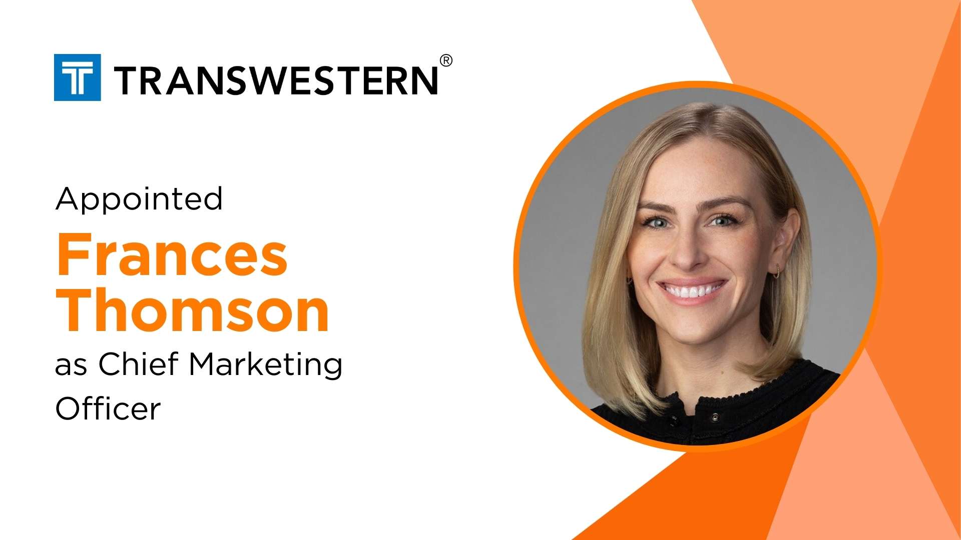 Frances Thomson Appointed CMO at Transwestern