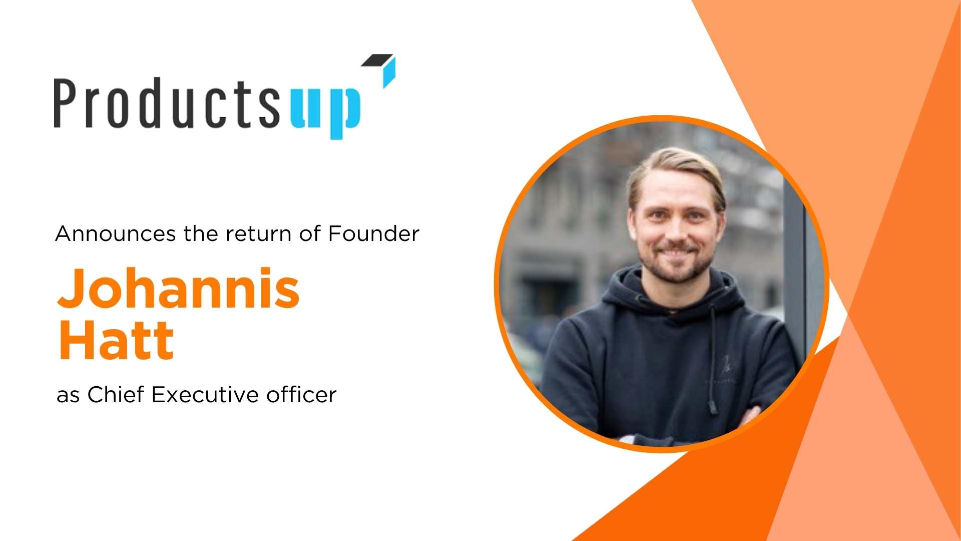 Johannis Hatt Returns as CEO to Lead Productsup’s Next Growth Phase