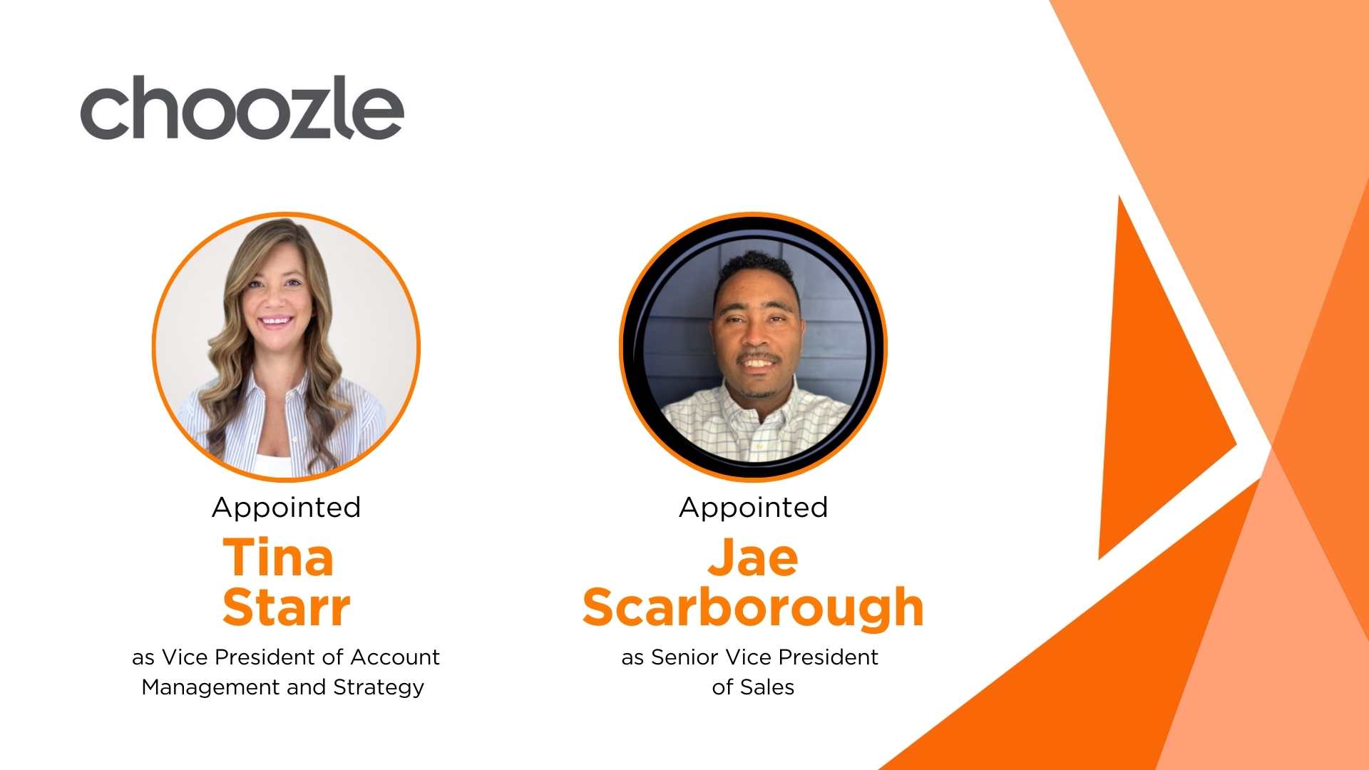 Choozle Appoints Tina Starr and Jae Scarborough to Drive Growth
