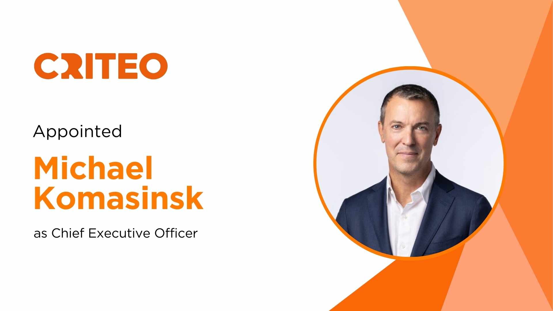 Michael Komasinski Appointed CEO of Criteo: Leading AI-Driven Growth