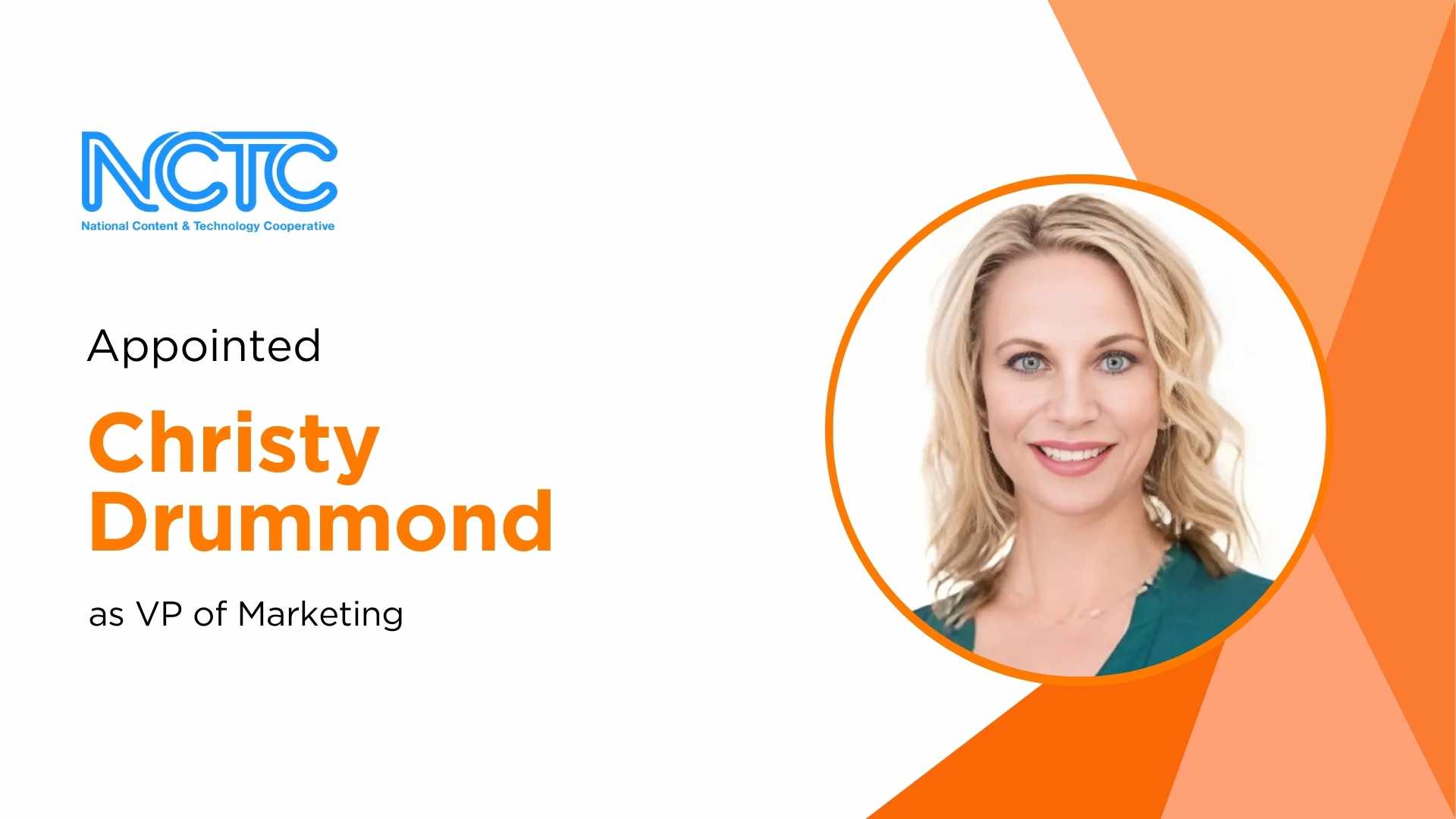 Christy Drummond Joins NCTC as VP of Marketing & Communications