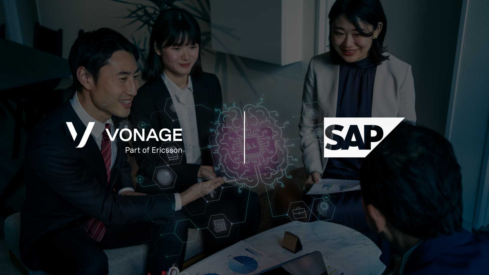Vonage & SAP Expand AI Collaboration to Transform Enterprise Operations