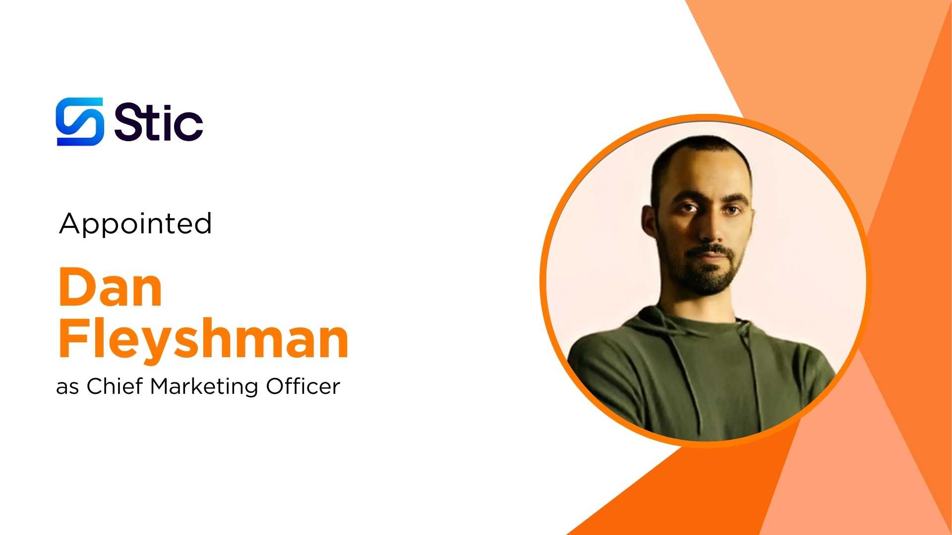 Adtech Startup Stic Appoints Dan Fleyshman as Chief Marketing Officer