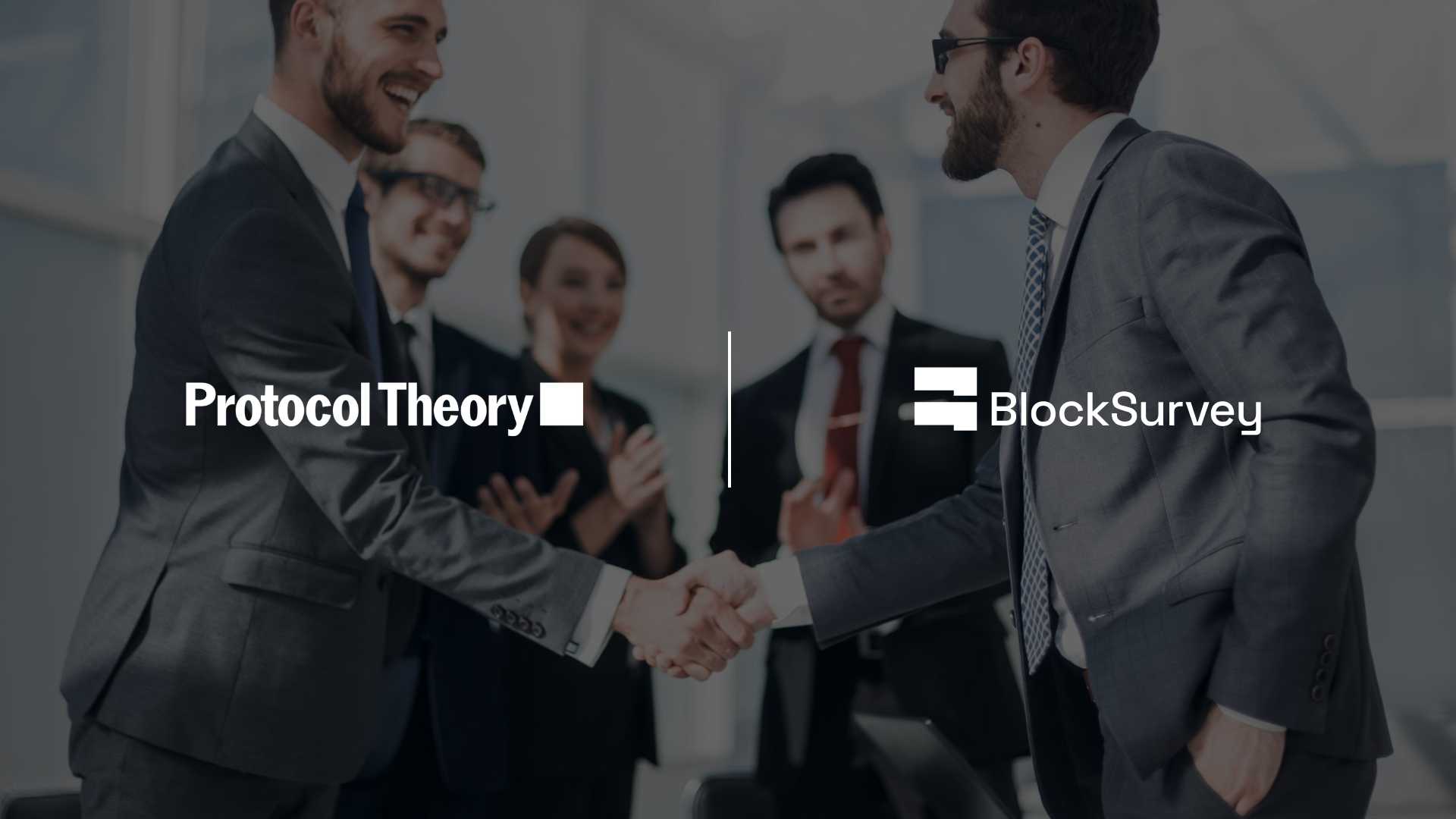 Protocol Theory Partners with BlockSurvey to Enhance Web3 Research Capabilities