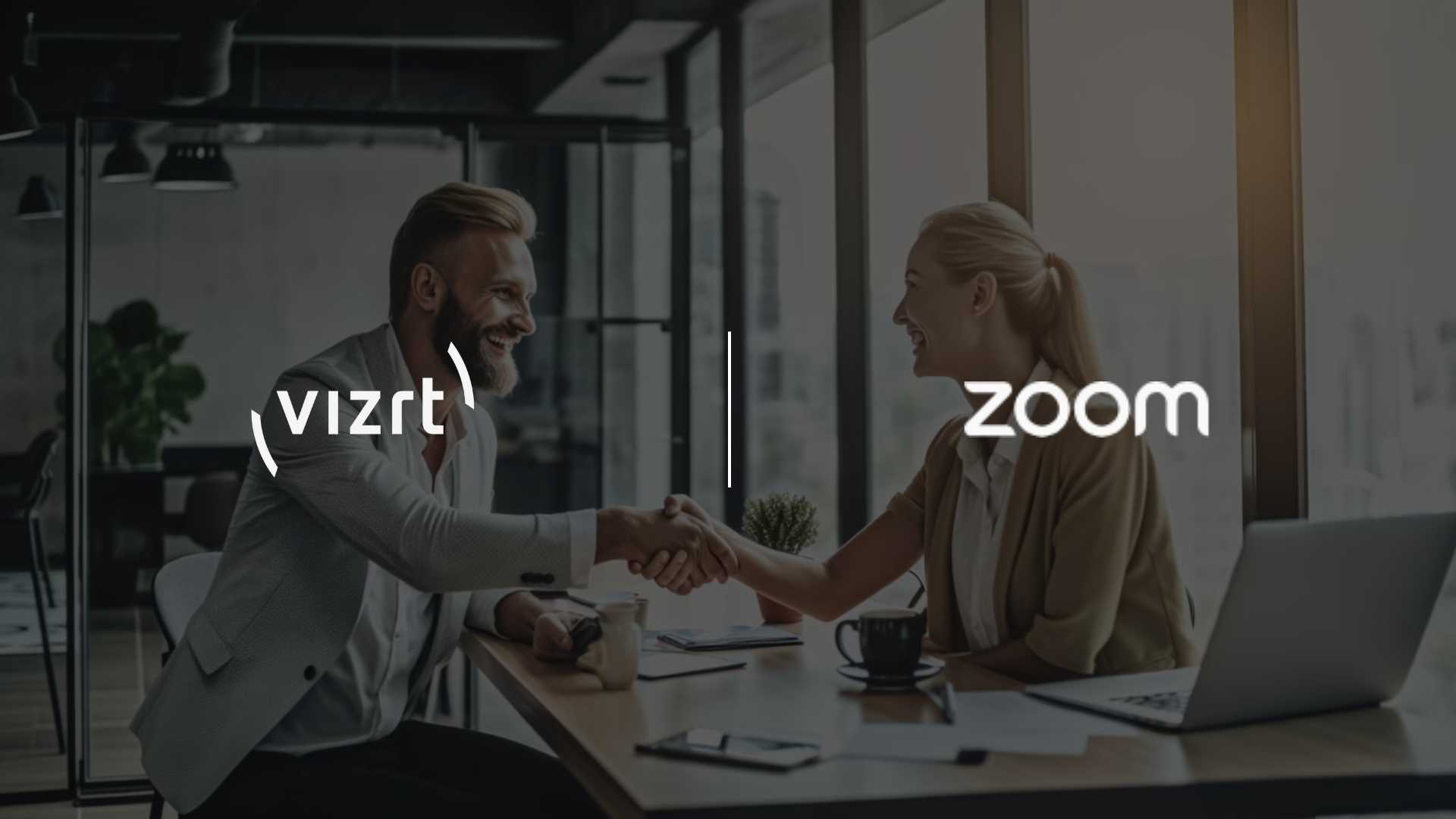 Vizrt and Zoom Partner to Transform Hybrid Live Productions