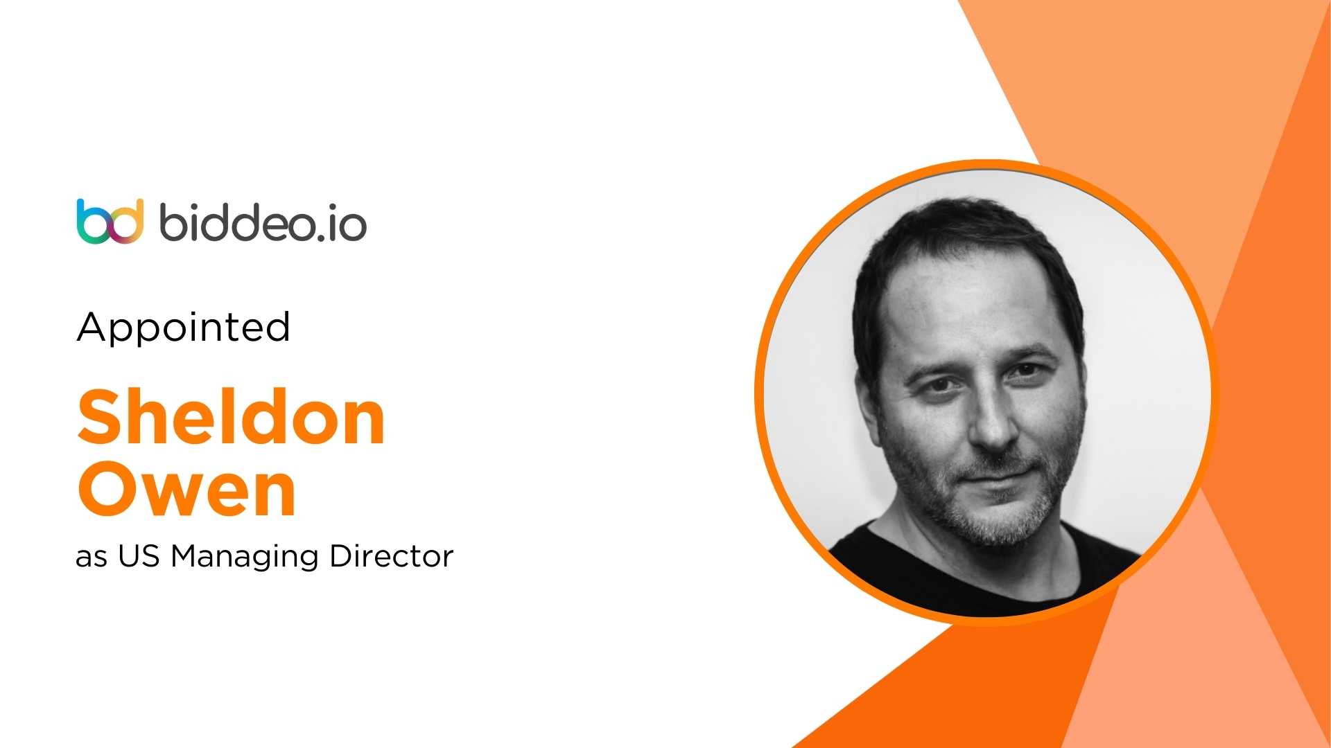 Sheldon Owen Appointed US Managing Director at Biddeo.io to Drive AI-Driven Video Ad Tech Growth