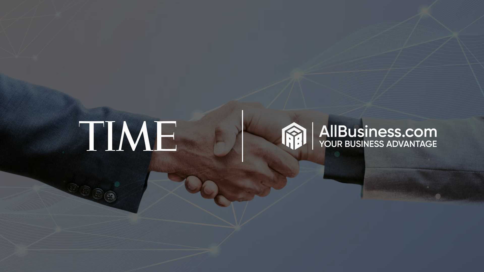 AllBusiness and TIME Collaborate to Revolutionize AI-Driven Business Content
