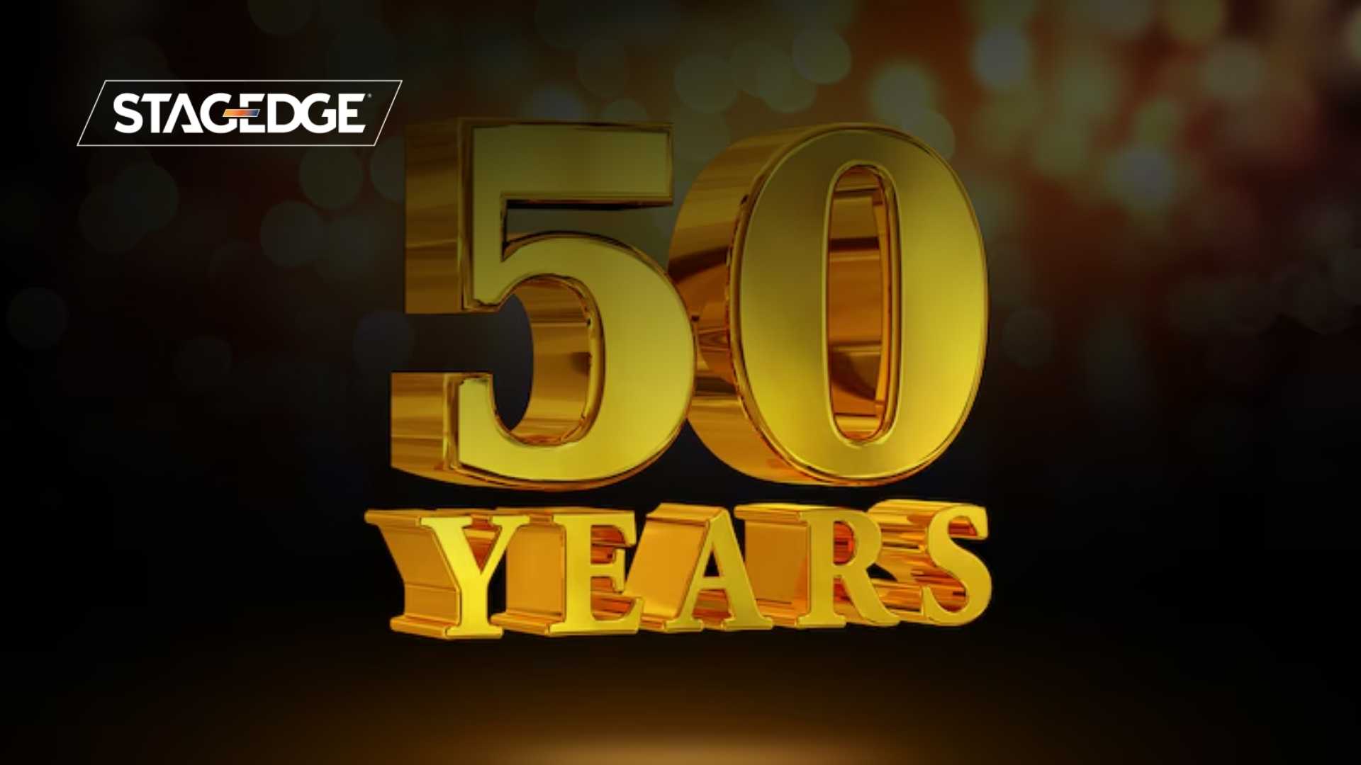 Stagedge Celebrates 50 Years of Innovation in Event Production