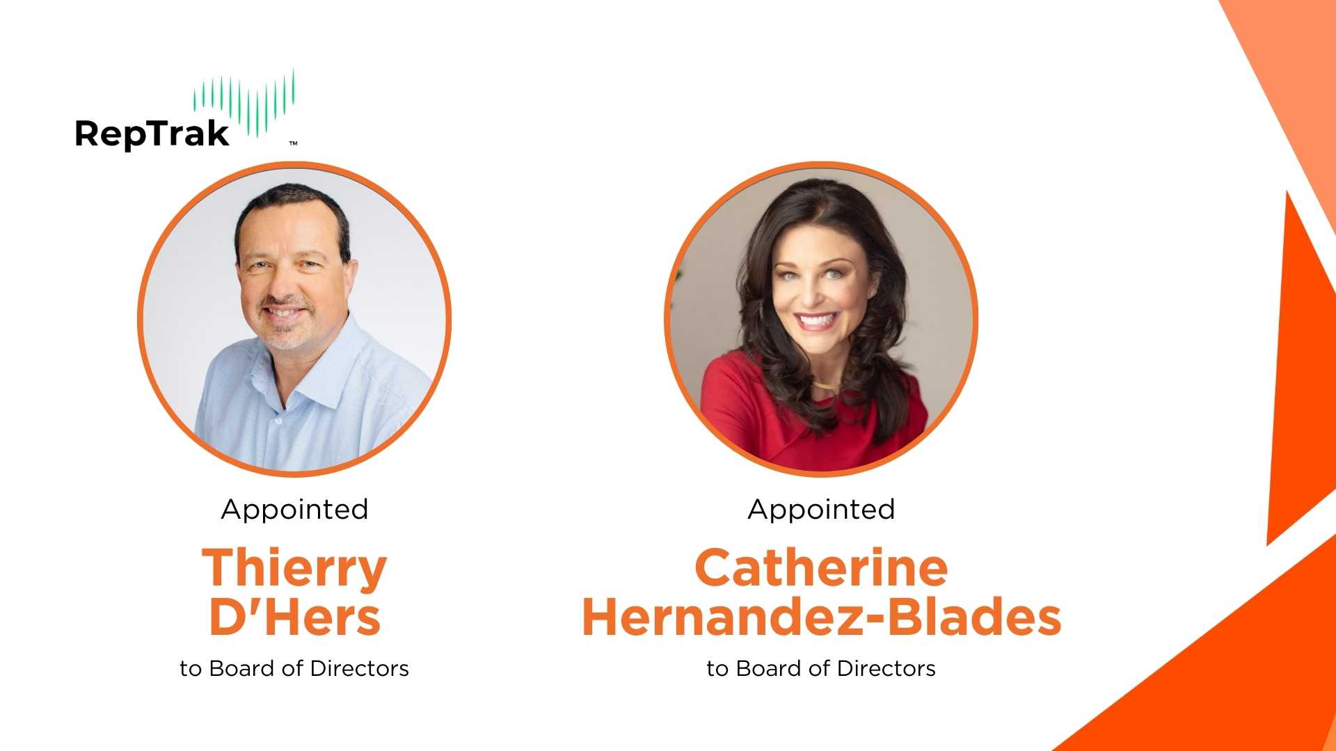 RepTrak Adds AI and Governance Firepower with Two New Board Members