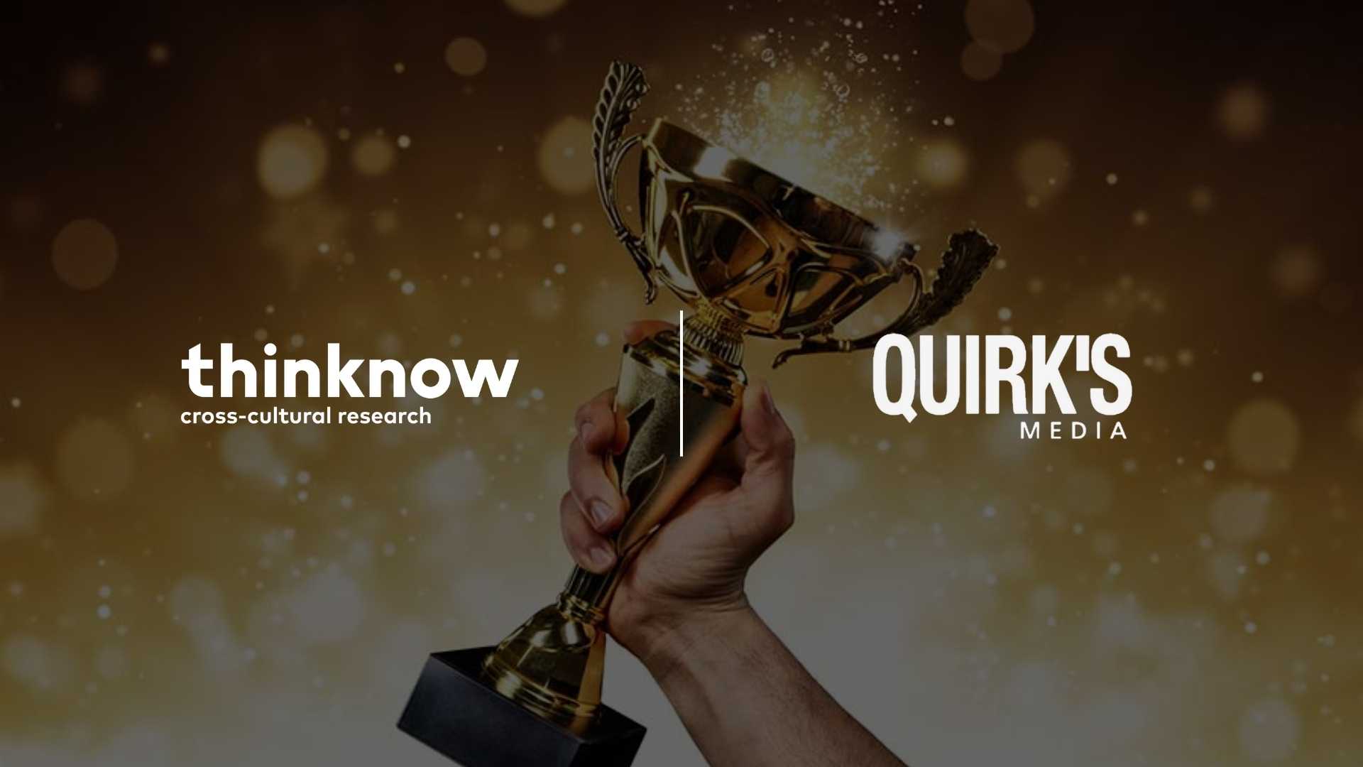 ThinkNow Earns Spot as Finalist in Quirk’s 2025 Research Excellence Awards