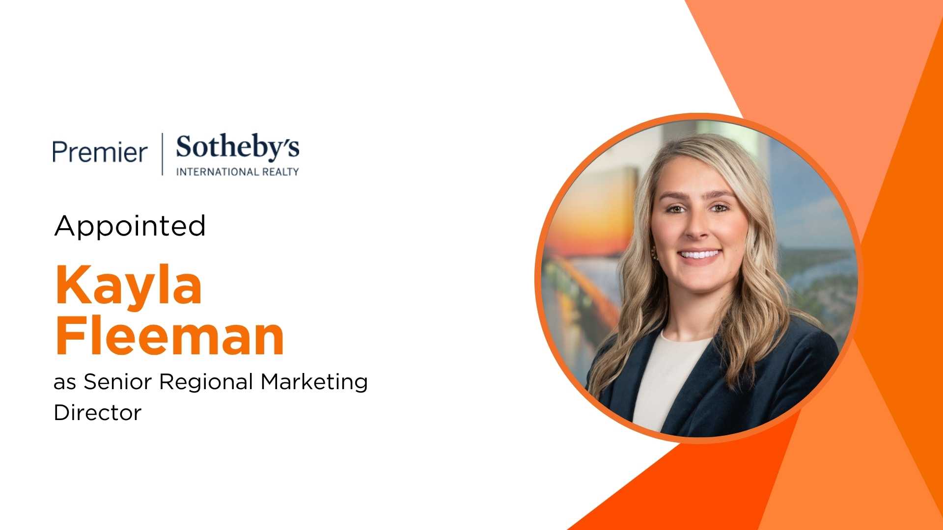 Premier Sotheby’s Strengthens Sarasota Presence with New Regional Marketing Director