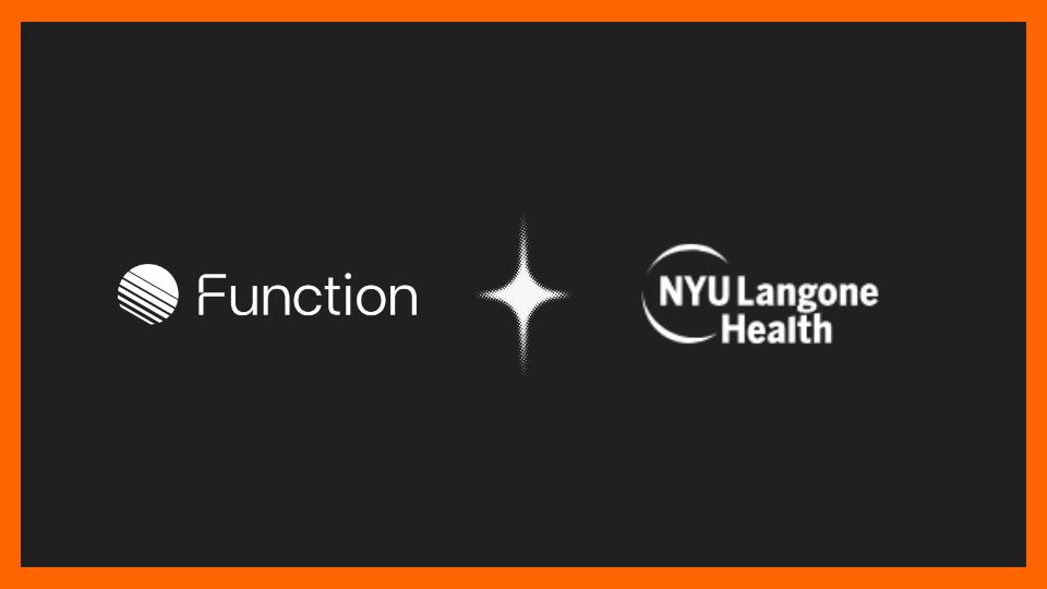 Function and NYU Grossman Launch AI Research for Early Detection